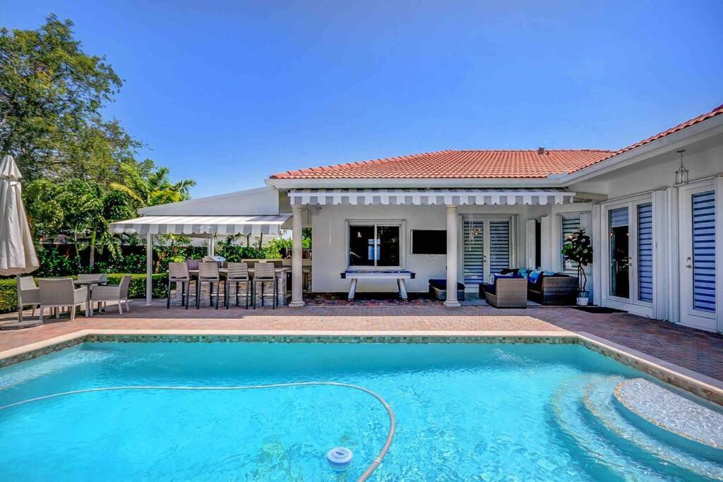 Miami 5Br Villa W Heated Pool, Games & Bbq L01 Кътлър Бей Екстериор снимка