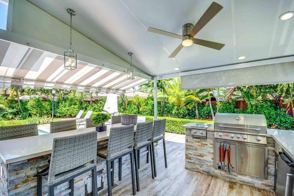 Miami 5Br Villa W Heated Pool, Games & Bbq L01 Кътлър Бей Екстериор снимка