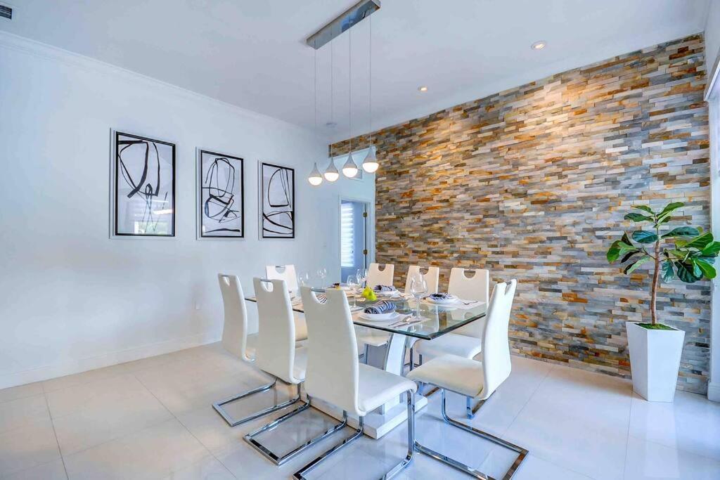 Miami 5Br Villa W Heated Pool, Games & Bbq L01 Кътлър Бей Екстериор снимка