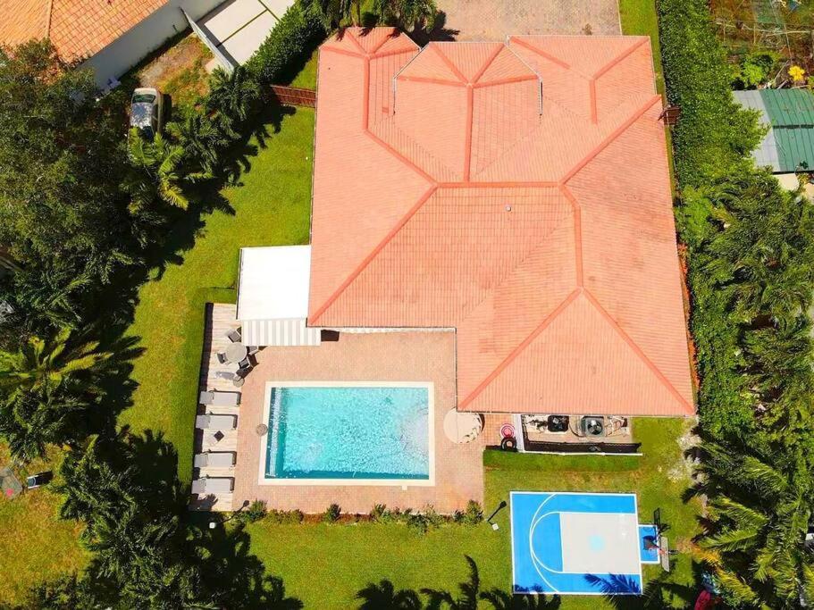Miami 5Br Villa W Heated Pool, Games & Bbq L01 Кътлър Бей Екстериор снимка