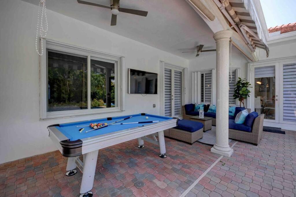 Miami 5Br Villa W Heated Pool, Games & Bbq L01 Кътлър Бей Екстериор снимка