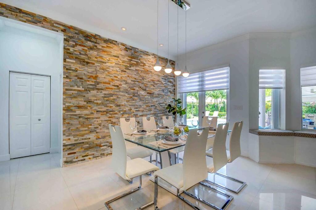 Miami 5Br Villa W Heated Pool, Games & Bbq L01 Кътлър Бей Екстериор снимка