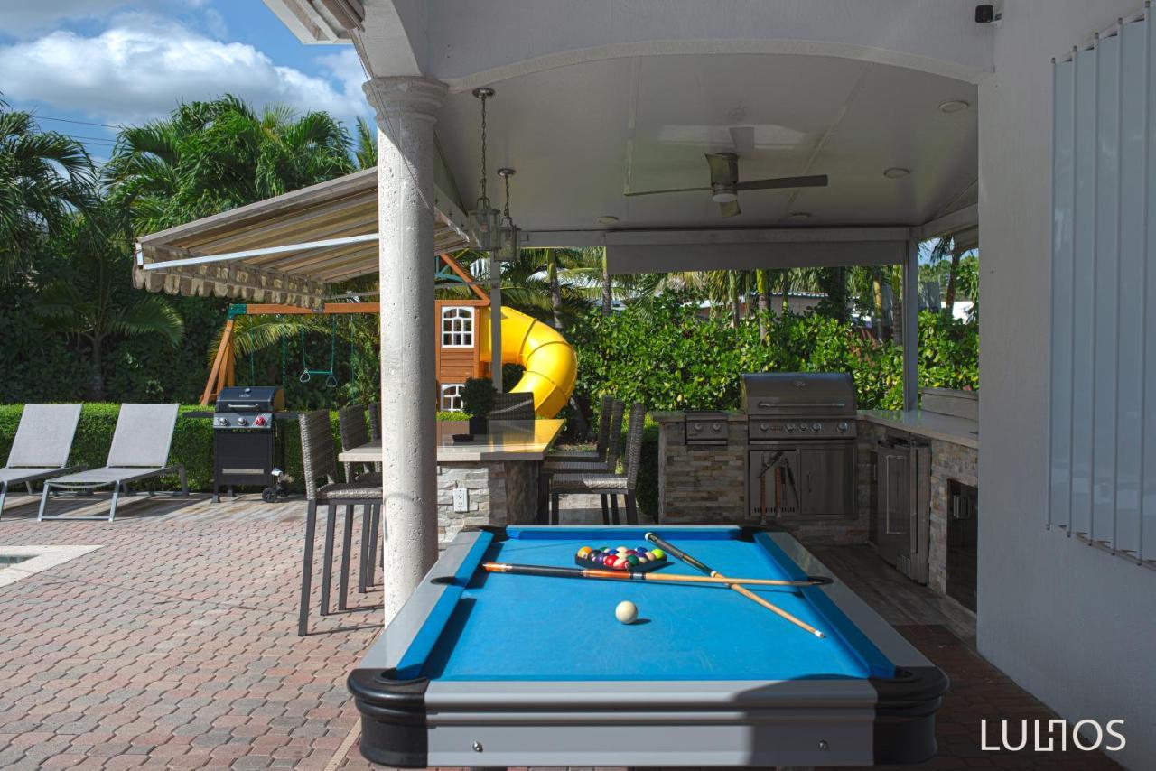 Miami 5Br Villa W Heated Pool, Games & Bbq L01 Кътлър Бей Екстериор снимка