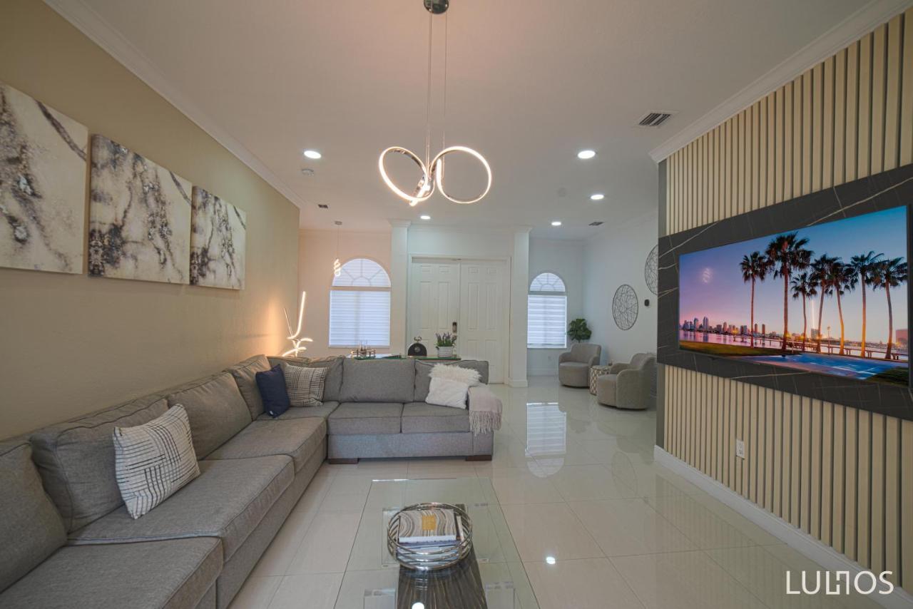 Miami 5Br Villa W Heated Pool, Games & Bbq L01 Кътлър Бей Екстериор снимка