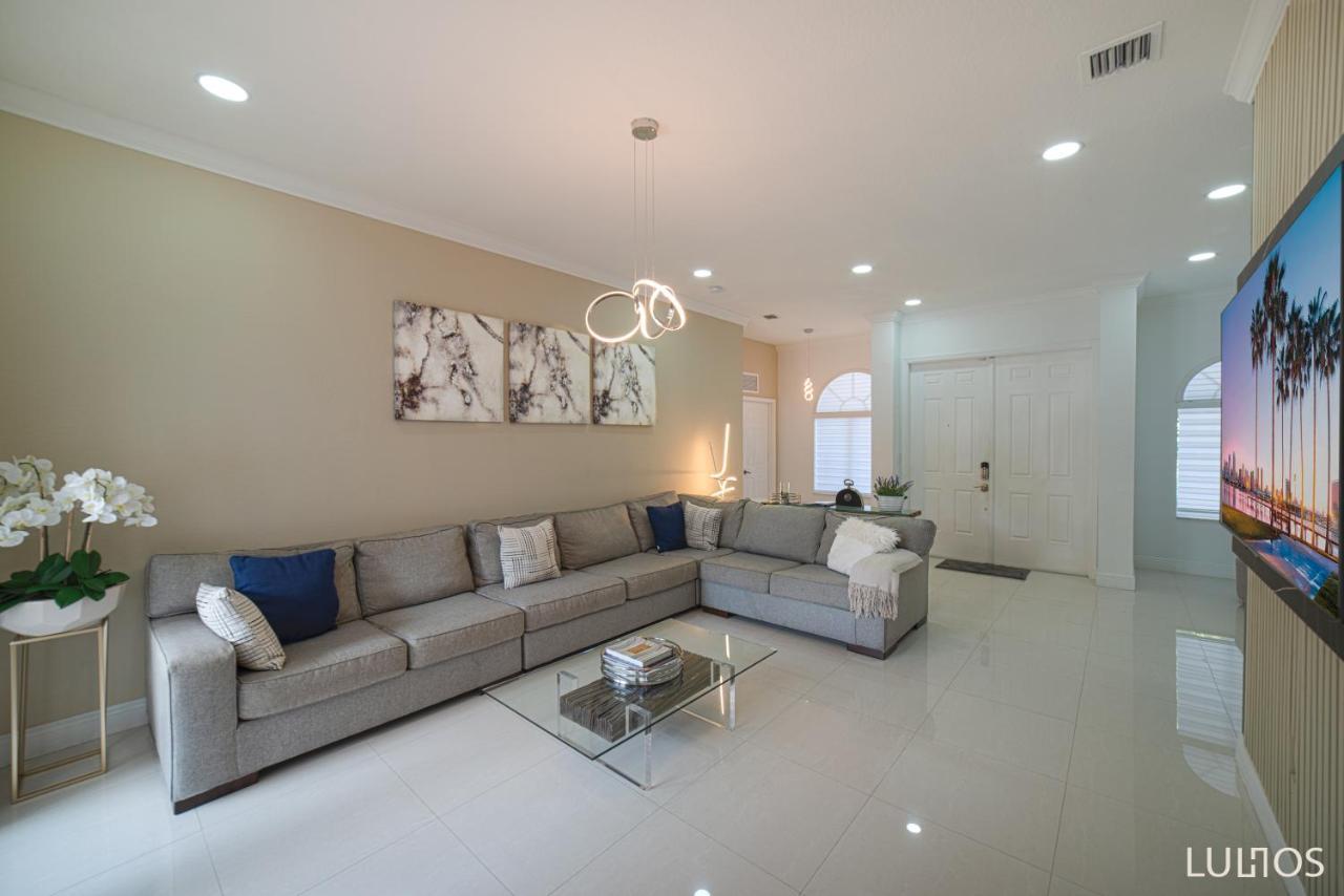 Miami 5Br Villa W Heated Pool, Games & Bbq L01 Кътлър Бей Екстериор снимка